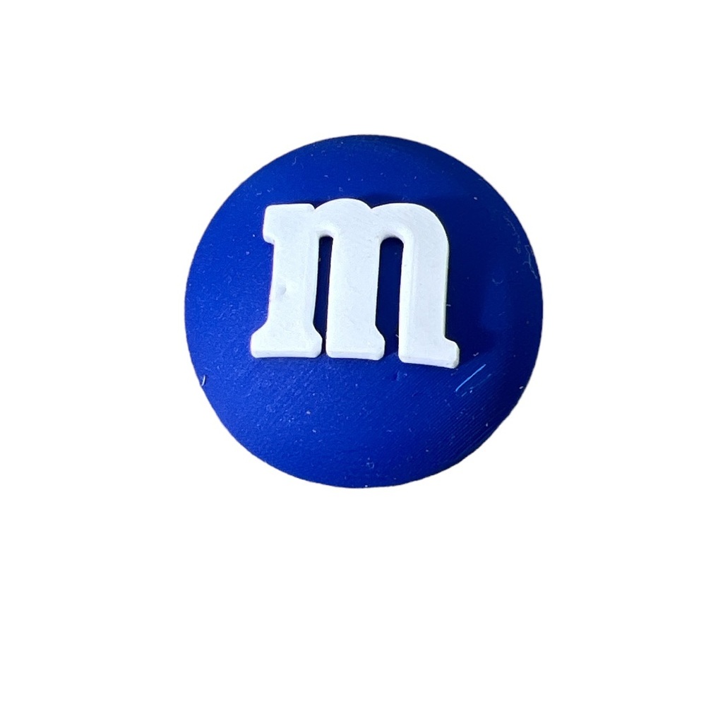 4/$15 🎁 or $5 3 pack M&M croc charms shoe charms red, green and blue M&M - Picture 3 of 6